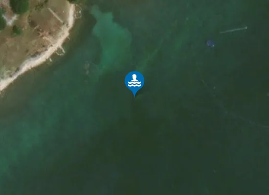 Satellite image of UVALA MALO MORE