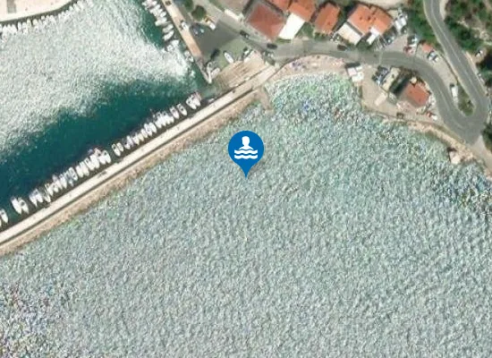 Satellite image of BASKA PLAZA IZVAN LUKOBRANA