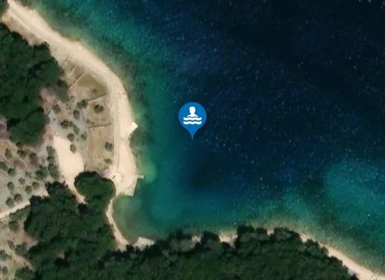 Satellite image of UVALA DRAZICA