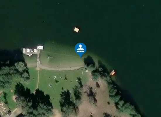 Satellite image of MOTZENER SEE KALLINCHEN STRANDBAD