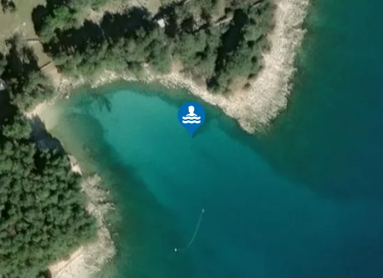 Satellite image of UVALA GALBOKA