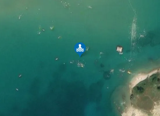 Satellite image of RAJSKA PLAZA KRAJ