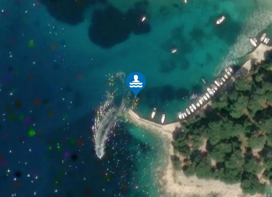 Satellite image of SUHA PUNTA VELI ZAL