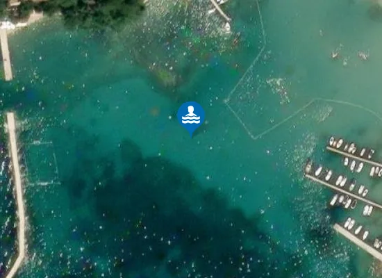 Satellite image of UVALA PADOVA 2