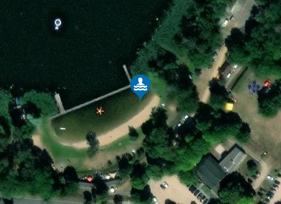 Satellite image of BRUESSOWER SEE BRUESSOW SEEBAD