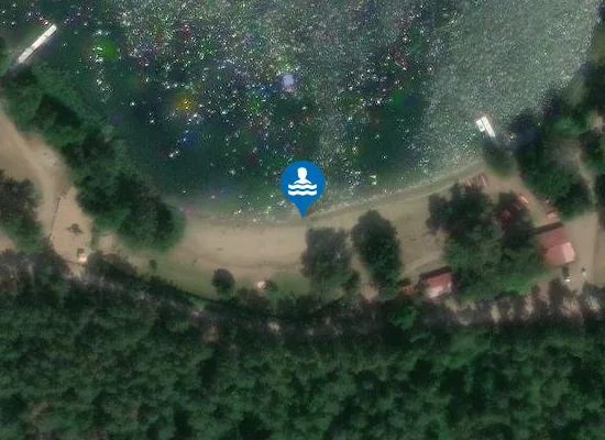 Satellite image of DREETZSEE THOMSDORF CAMPINGPLATZ