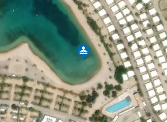 Satellite image of KAMP OMISALJ