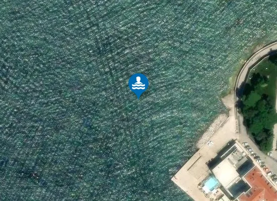Satellite image of HOTEL RIVIERA ISPOD HOTELA