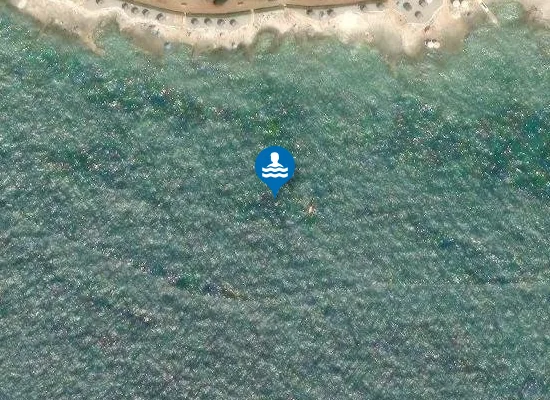 Satellite image of AC BIJELA UVALA SJEVERNI DIO