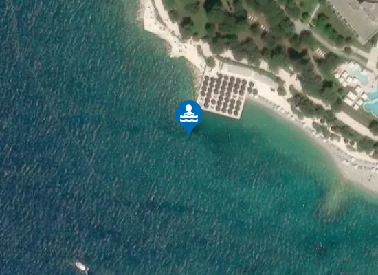 Satellite image of LONE ISPOD HOTELA MONTE MULINI