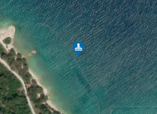 Satellite image of PUNTA CORRENTE UVALA LONE