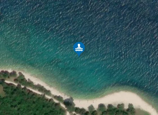 Satellite image of CRVENI OTOK PREMA RTU KURENT