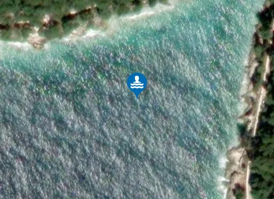 Satellite image of GORTANOVA UVALA SREDINA UVALE