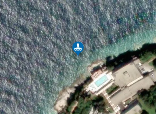 Satellite image of HOTEL SPLENDID ISPOD HOTELA