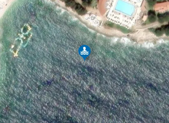 Satellite image of PUNTA VERUDELA KOD AQUAGANA