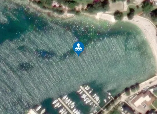 Satellite image of PJESCANA UVALA PLAZA