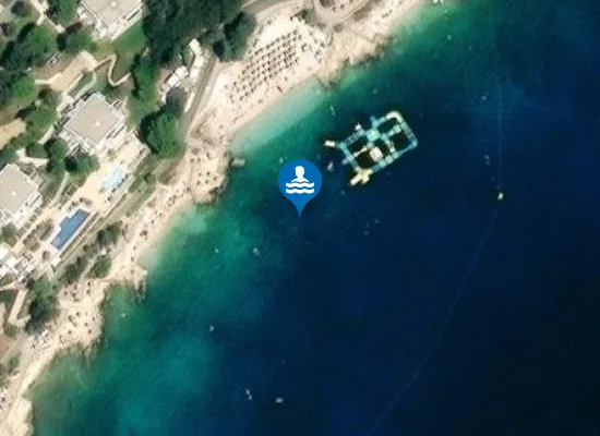 Satellite image of HOTEL MERKUR ISPOD HOTELA