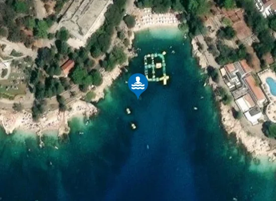Satellite image of HOTEL MARINA ISPOD HOTELA