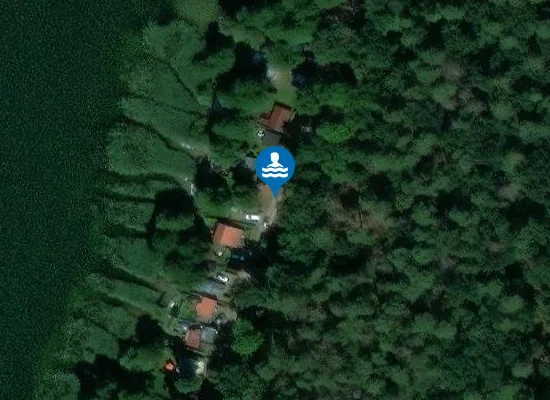 Satellite image of OBERUCKERSEE WARNITZ CAMPINGPLATZ