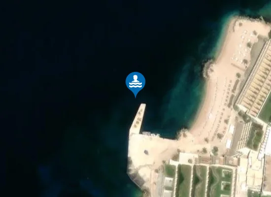 Satellite image of HT DUBROVNIK PRESIDENT
