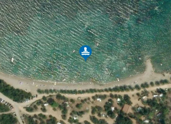 Satellite image of UVALA LUKA