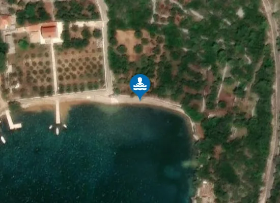 Satellite image of SKRIVENA LUKA