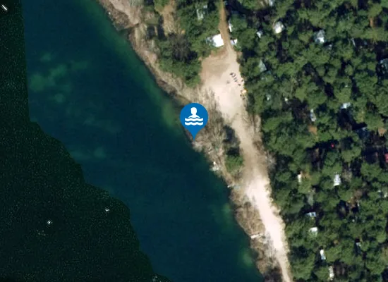Satellite image of RUHLESEE RUHLSDORF STRAND