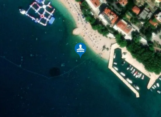 Satellite image of HOTEL DALMACIJA