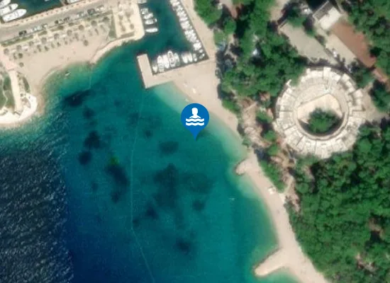 Satellite image of KRVAVICA ODMARALISTE