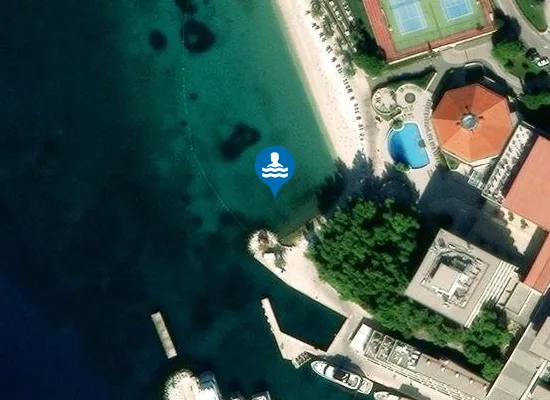 Satellite image of HOTEL LAV