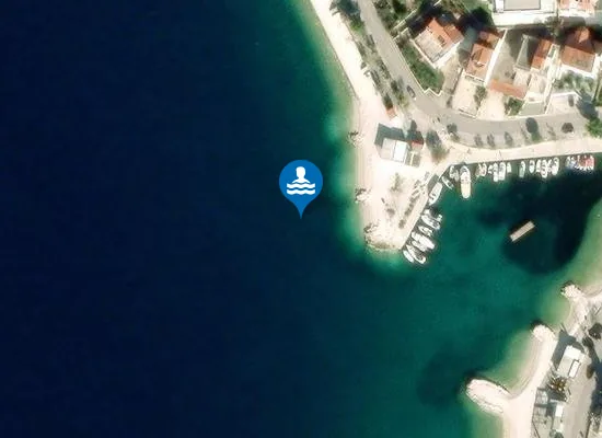 Satellite image of UVALA MILICEVO