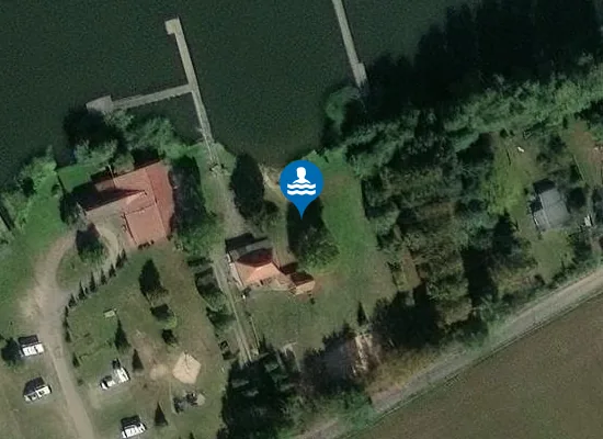 Satellite image of RUDOWER SEE ALTE BADEANSTALT
