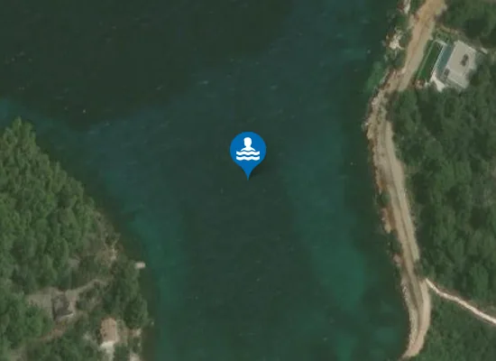 Satellite image of UVALA MASLINICA