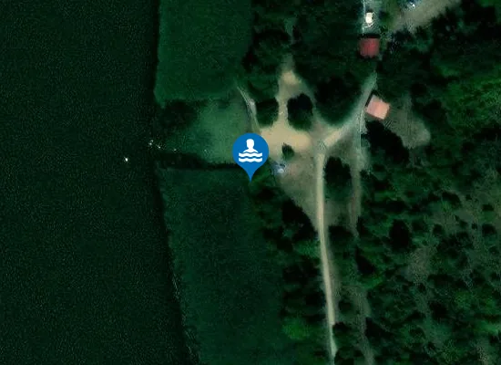 Satellite image of OBERUCKERSEE WARNITZ AM SCHIFFSANLEGER