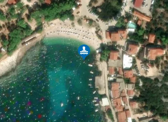 Satellite image of HVARSKA MILNA ISTOK