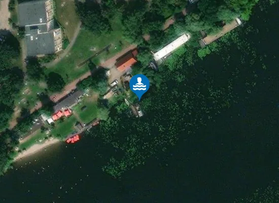 Satellite image of HOHENSAATEN FRIEDRICHSTHALER WASSERSTRASSE FLUSSBADESTELLE SCHWEDT ODER