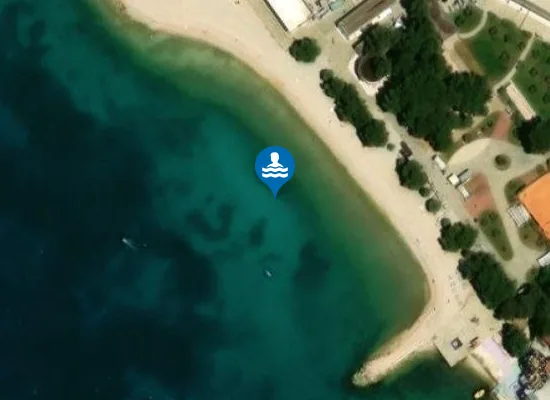 Satellite image of VODICE HOTEL OLYMPIA