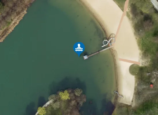 Satellite image of FREIBAD ORANKESEE