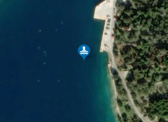 Satellite image of UVALA LOKVINA