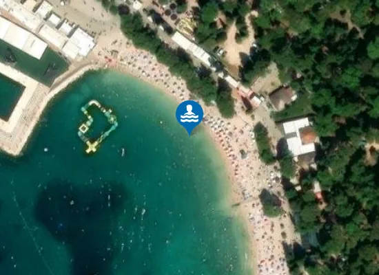 Satellite image of DRAZICA