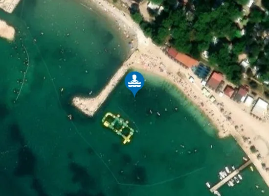 Satellite image of IZA BANJA
