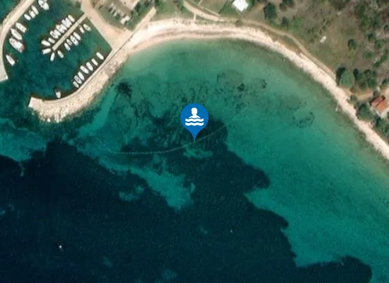 Satellite image of UVALA KRIJAL