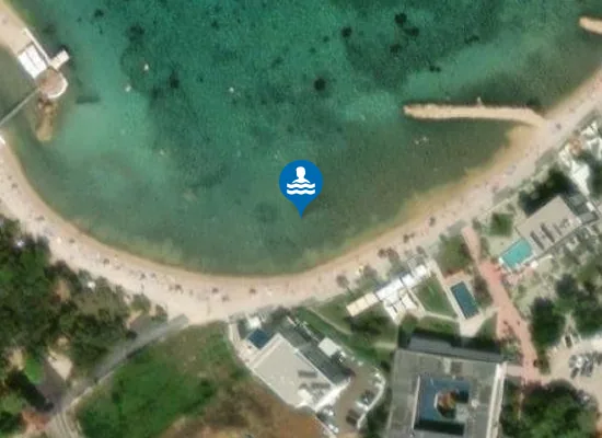 Satellite image of NOVALJA LOKUNJE