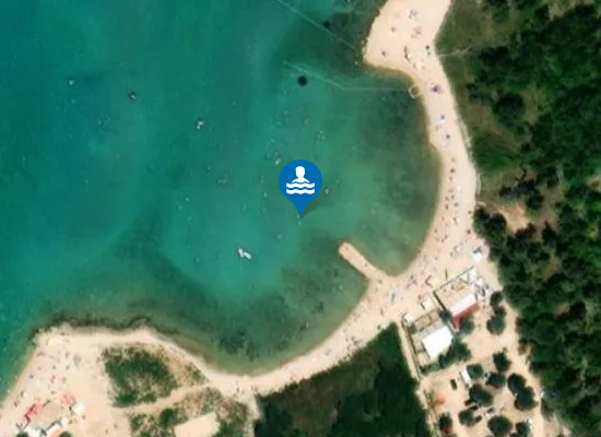 Satellite image of UVALA BABA