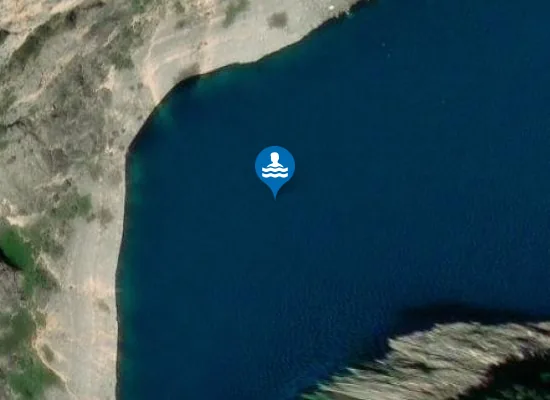 Satellite image of MODRO JEZERO PLAZA A