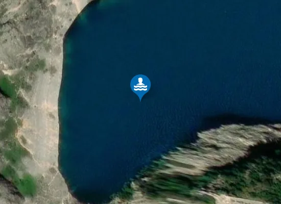 Satellite image of MODRO JEZERO PLAZA B