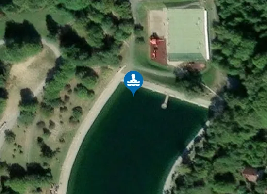 Satellite image of TK JEZERO RUZICA GRAD 1