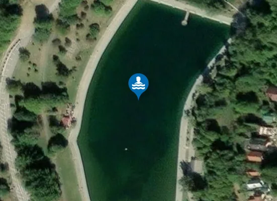 Satellite image of TK JEZERO RUZICA GRAD 3