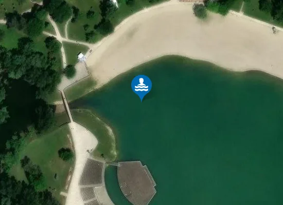 Satellite image of BUNDEK VELIKO JEZERO ISTOK