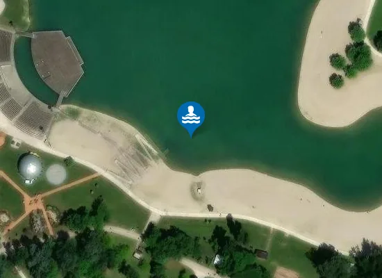 Satellite image of BUNDEK VELIKO JEZERO JUG